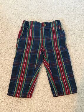 The Children's Place Baby Boy's Plaid Pants Size 6-9 months